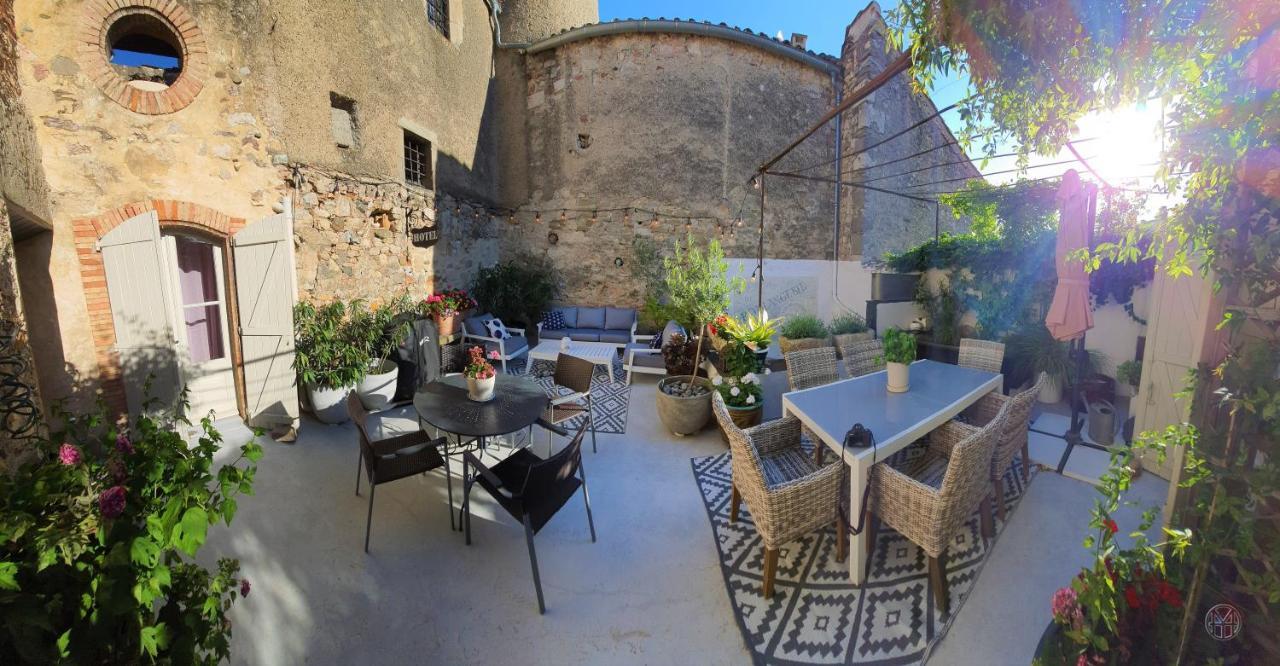 Caunes-Minervois L'Ancienne Boulangerie Bed & Breakfast エクステリア 写真